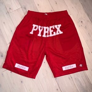 Champion collab PYREX vision shorts